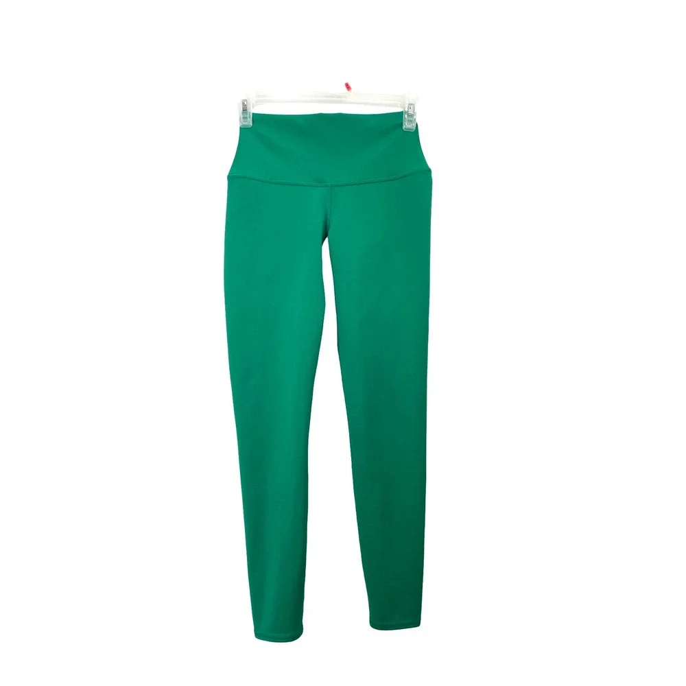Alo Yoga High Waist Leggings Size XS green